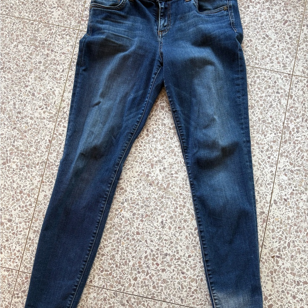 KUT Mia Toothpick Dark Blue Women's Skinny Jeans